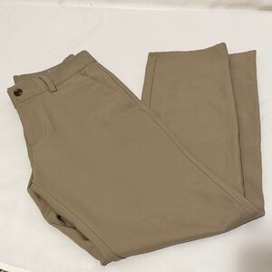 Haggar Men's khaki slim-straight 365 lifestyle pants